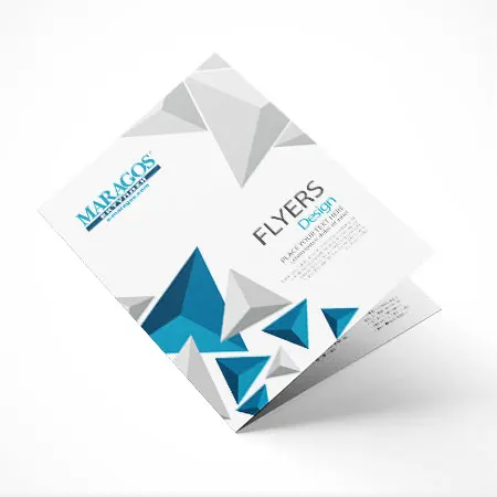 Το δίπτυχο έντυπο είναι το πιο γνωστό και ένας από τους πιο διαδεδομένους τύπους εντύπου. | MARAGOS